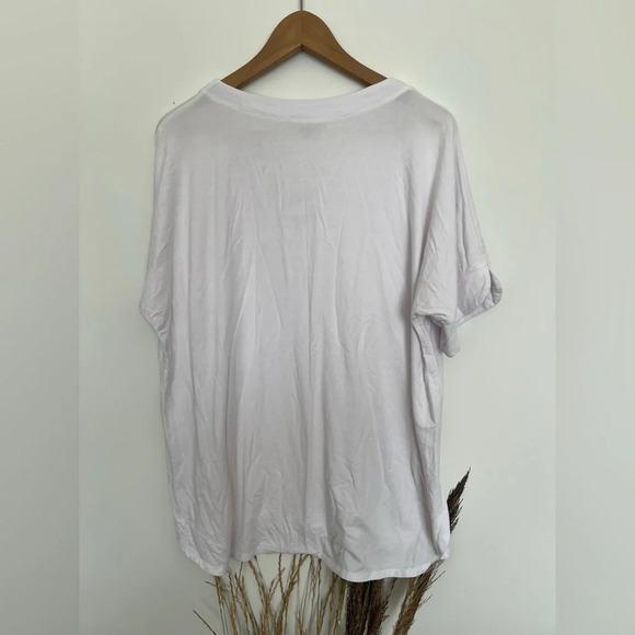 Laura Plus white short sleeves T-shirt size XL - Picture 3 of 5